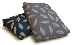 Retreat Navy & Stone Memory Foam Dog Bed by Danish Design