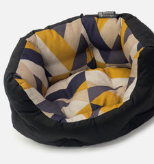 Retreat Geo Tiles Memory Foam Dog Bed by Danish Design