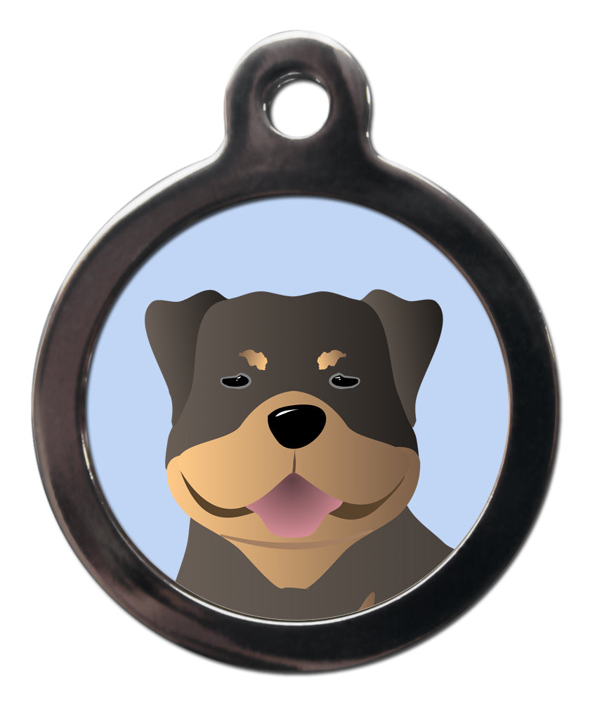 Rottweiler Dog ID Tag