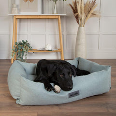 Seattle Box Dog Bed - Topaz Green | Scruffs
