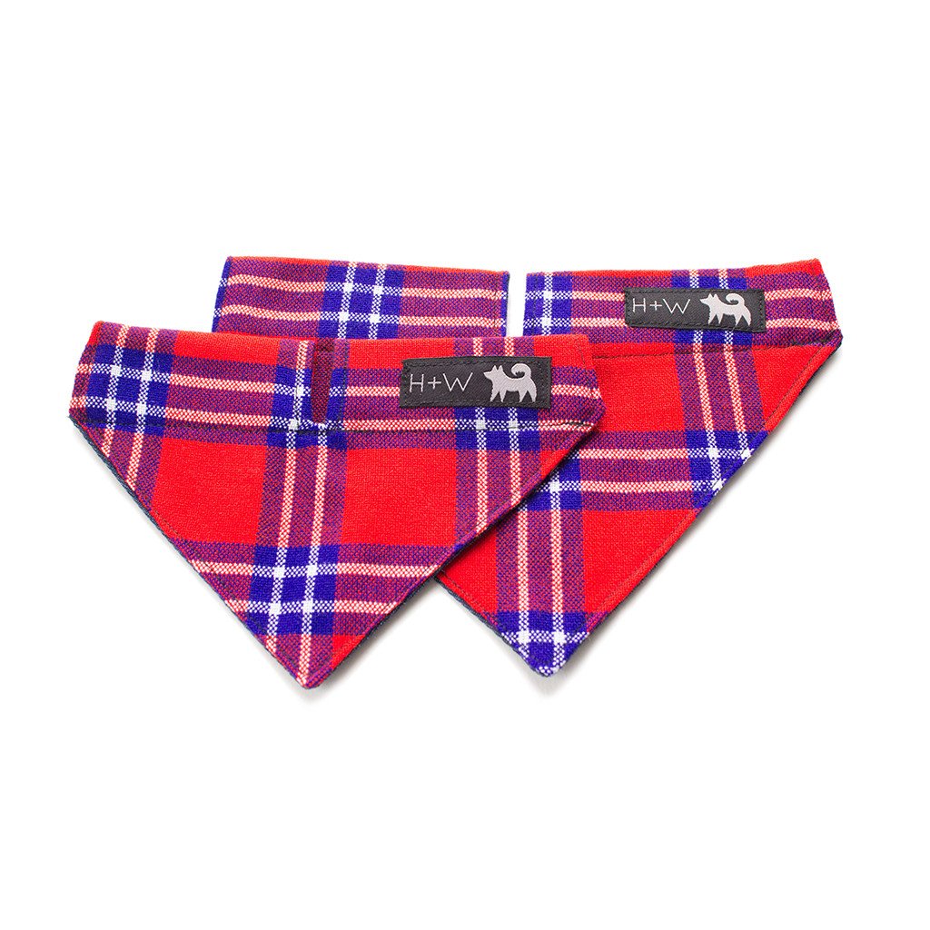 Hiro And Wolf Shuka Red Dog Bandana