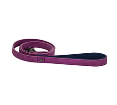Brights Tech Raspberry Vegan Leather Dog Lead | Sotnos