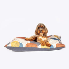 Steel Colour Block Deep Duvet Dog Bed Spare Cover