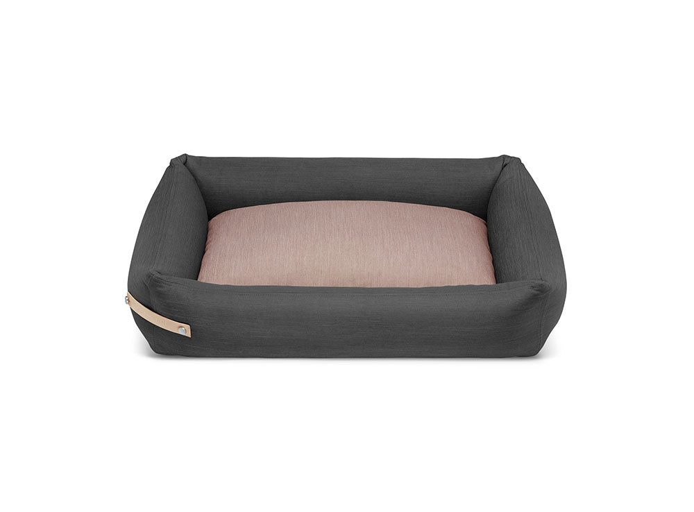 Stokke Grey & Pink Dog Bed by Labbvenn