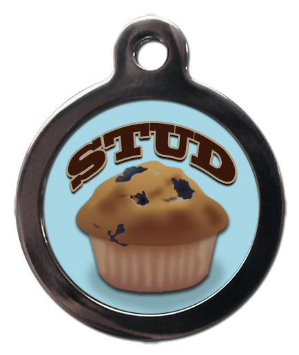 Stud Muffin Dog Tag