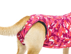 Suitical Recovery Shirt For Dogs Pink Camouflage