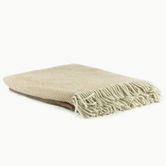 Toast & Ecru Herringbone Wool Rugleton | Twool