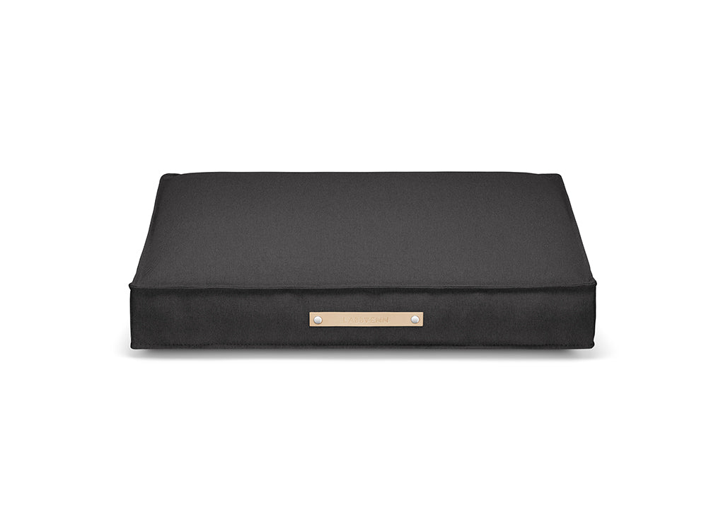 Tove Anthracite Cushion Dog Bed by Labbvenn