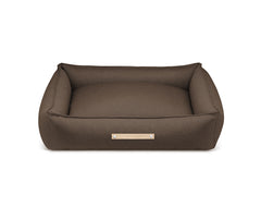 Tove Brown Dog Bed by Labbvenn