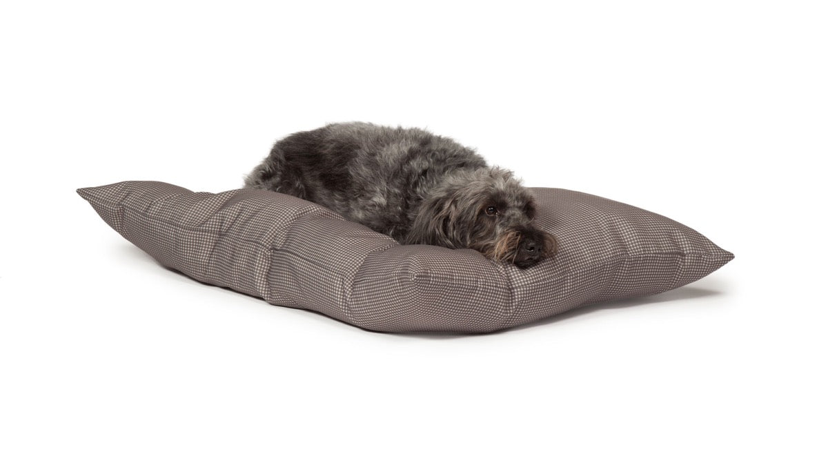 Vintage Dogstooth Deep Duvet Dog Bed by Danish Design