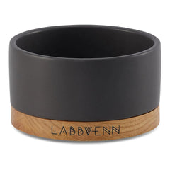 Vuku Ceramic Single Dog Bowl by Labbvenn