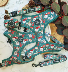 Jolly Bear Christmas Dog Harness