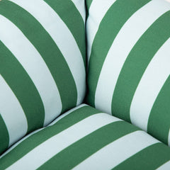 Amalfi Striped Box Bed - Green