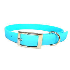 Baby Blue Biothane Dog Collar
