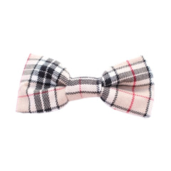 Barkberry Plaid Tartan Bow Tie Detachable Dog Collar Accessory