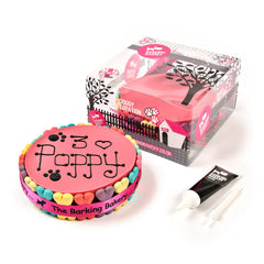 Barking Bakery Hand Written Pink Pawty Cake For Dogs