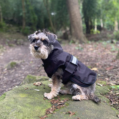 Black 3 in 1 Waterproof Dog Coat by Danish Design