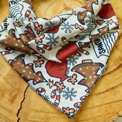 Dear Santa Christmas Dog Bandana