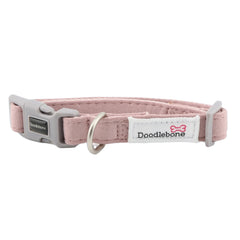 Dinky Dog Collar - Chalky Pink