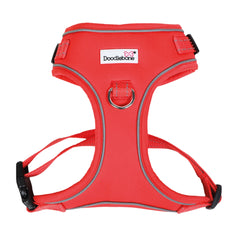 Doodlebone Adjustable Airmesh Dog Harness - Coral