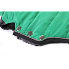Doodlebone Puffer Dog Coat - Forest