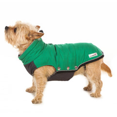 Doodlebone Puffer Dog Coat - Forest
