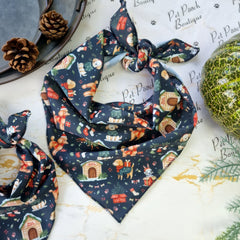 Festive Dogs Christmas Dog Bandana