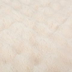 Festive Fur Mattress Dog Bed - Cream