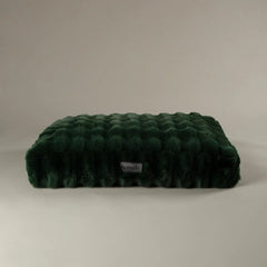 Festive Fur Mattress Dog Bed - Green
