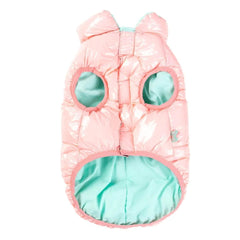 FuzzYard Amor Puffer Dog Jacket - Bubblegum Pink