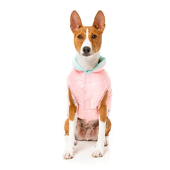 FuzzYard Amor Puffer Dog Jacket - Bubblegum Pink