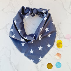Grey Star Dog Bandana