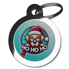 Ho Ho Ho Christmas Dog Tag