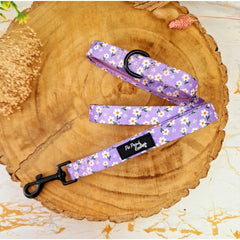 Lucky Little Lavender Daisies Dog Lead
