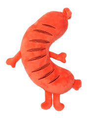 Meat Heads Brad Wurst Dog Toy by FuzzYard