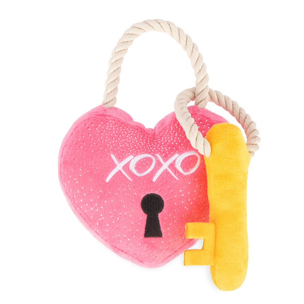 P.L.A.Y Love Bug Love You a Lock Dog Toy