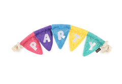 P.L.A.Y Party Animal Tug n’ Party Banner Dog Toy