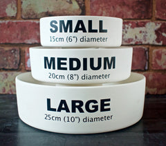 Personalised Bowl Sizes