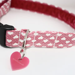 Pretty In Pink Designer Dog Collar