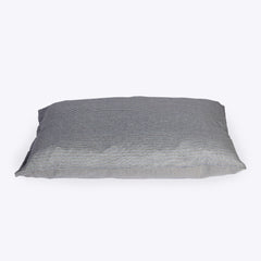 Rustic Stripes Grey Deep Duvet Dog Bed by Danish Design