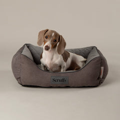 Scruffs Thermal Box Dog Bed Grey