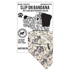 Creature Clothes Slip On Bandana Day of the Dead