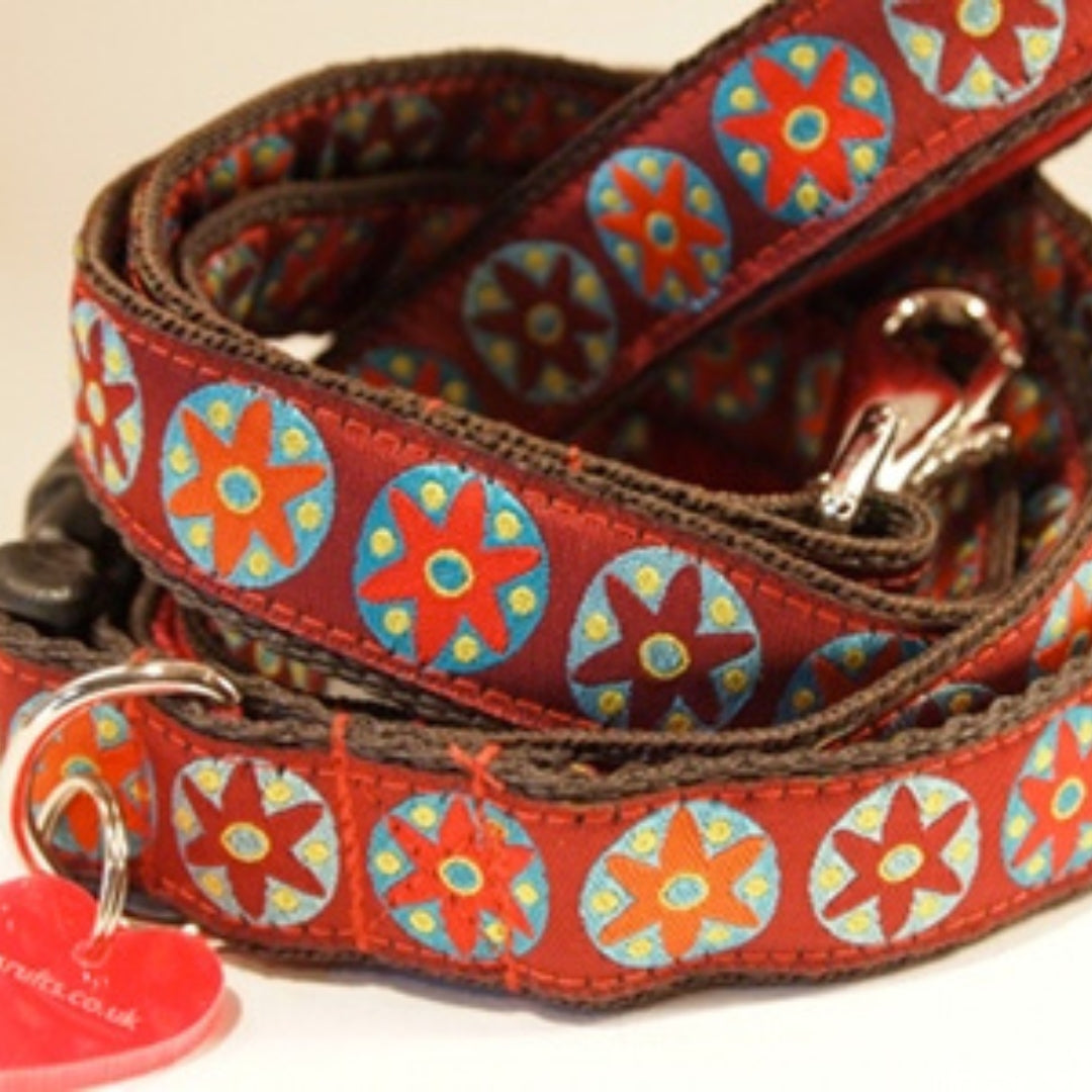 Spangles Dog Collar and Lead Set