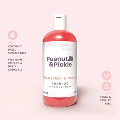 Strawberry & Vanilla Dog and Puppy Shampoo 1L