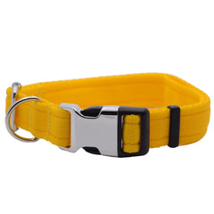 Personalised Activity Dog Collar Yellow