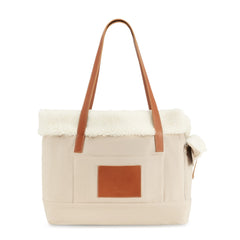 Liiva Beige Dog Carrier & Handbag by Labbvenn