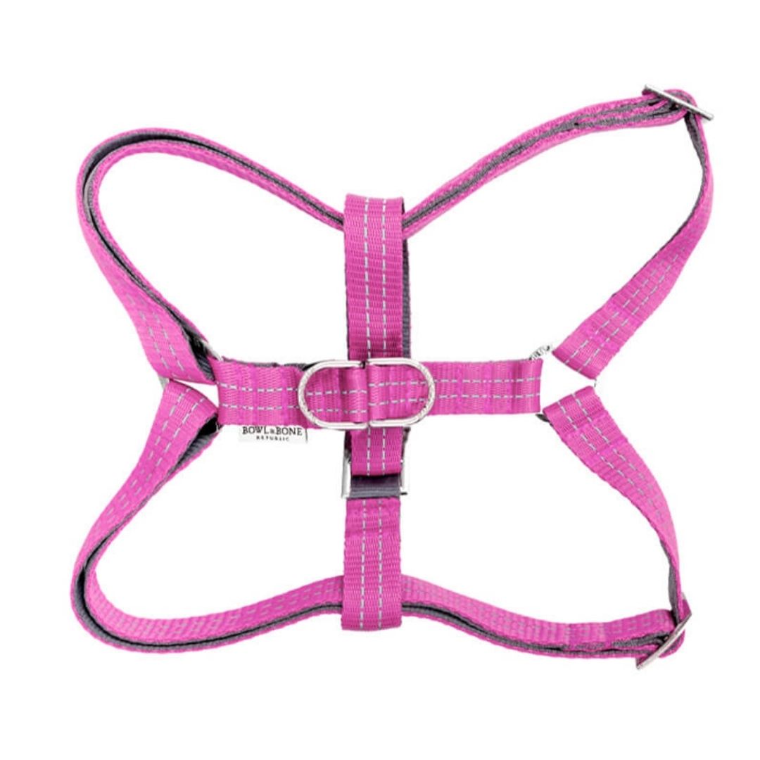 Bowl and Bone Active Pink Dog Harness