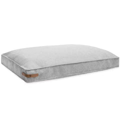 Bowl and Bone Loft Dog Cushion Bed Pale Grey