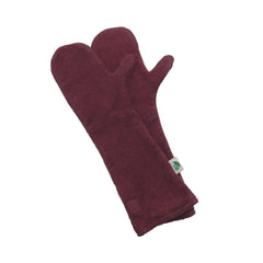 Ruff And Tumble Dog Drying Mitts Burgundy