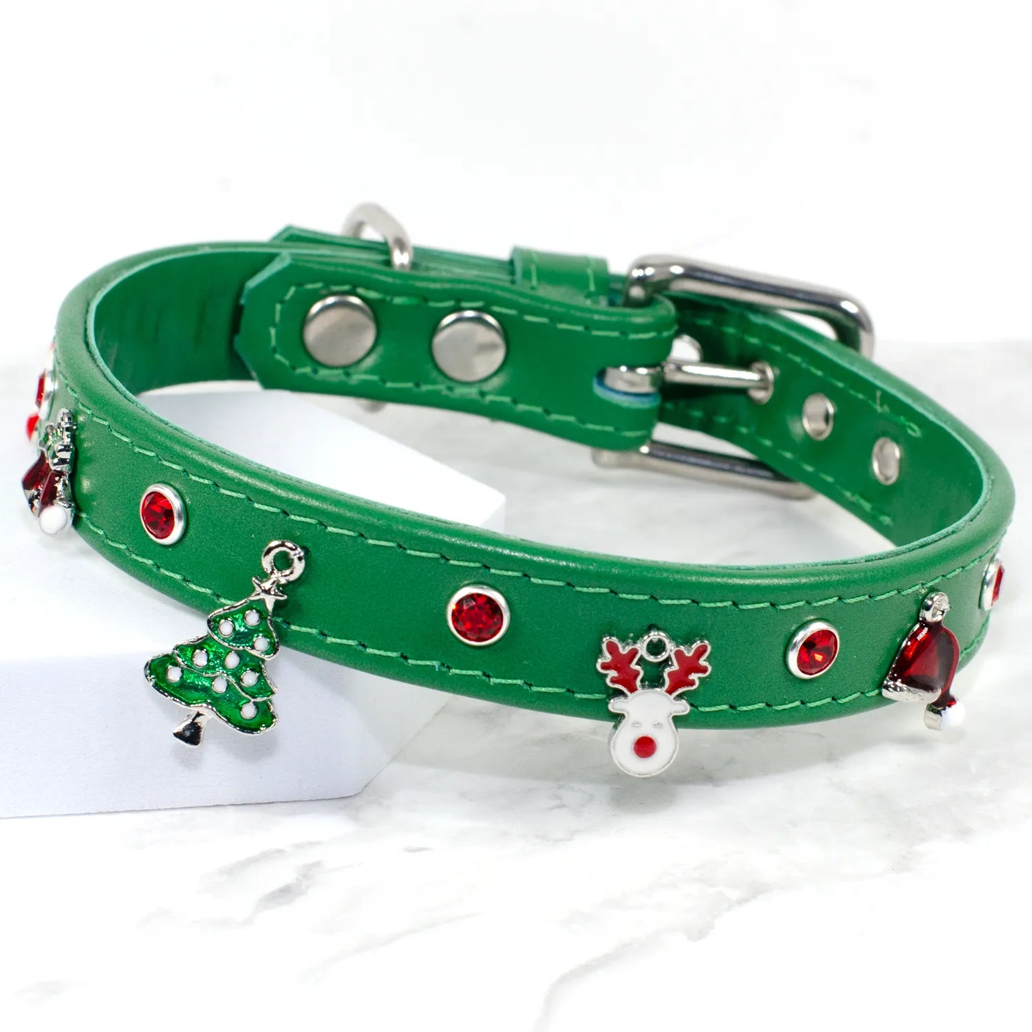 Christmas Charm Dog Collar